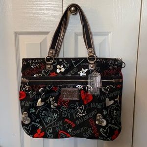 Coach poppy tote/purse